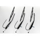 Wischarm + Wischblaatt 500mm für Hymer B Klasse mit 3 Arm Wischanlage